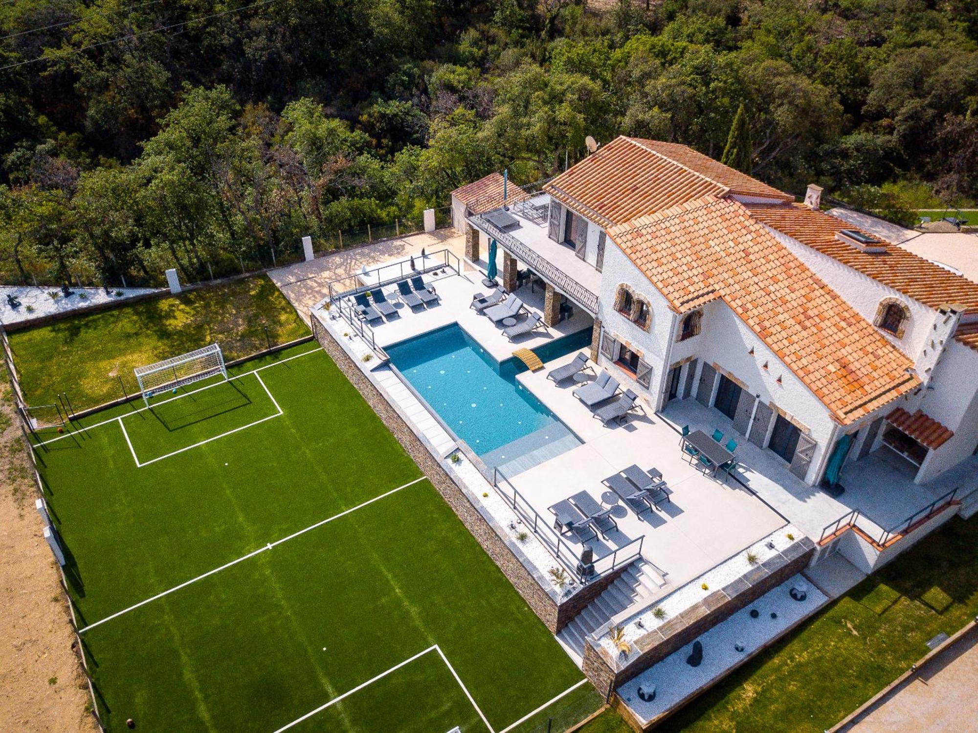Villa Mas Sureda - Evasion Luxueuse Avec Vue Panoramique Argelès-sur-Mer Esterno foto
